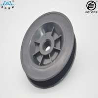 Forklift hose pulley manufacturer plastic single pulley 28*186*28 ,groove width 20mm