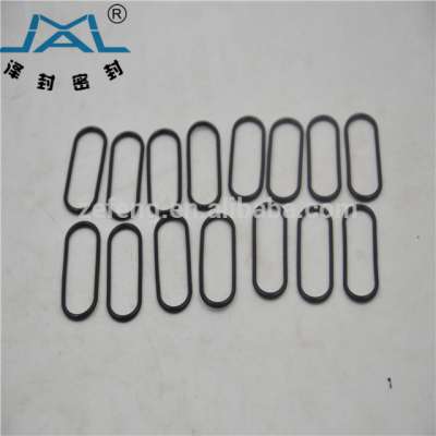 Beautiful surface customized rectangular rubber seal ring